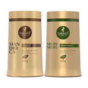 Kit Máscaras Mandioca E Murumuru 900Gr Haskell