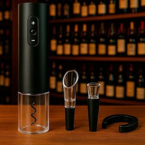 Abridor De Vinho Elétrico Automático Para Garrafas