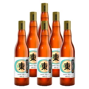 Saquê Azuma Comum Sake Seco 600ml 6 Unidades