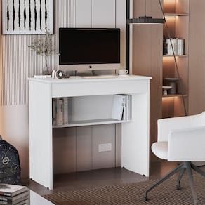 Mesa Escrivaninha Estudo Vitória Branco