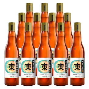 Saquê Azuma Comum Sake Seco 600ml 12 Unidades