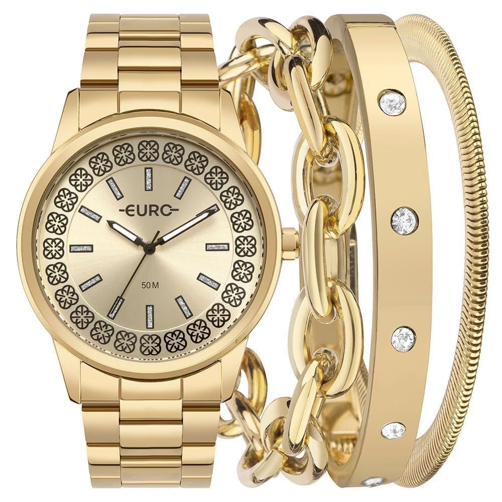Kit Euro Feminino Soul Dourado - Eu2035yvy-k4d
