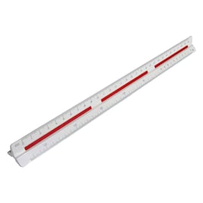 Escalímetro Triangular Modelo 01 30Cm Trident
