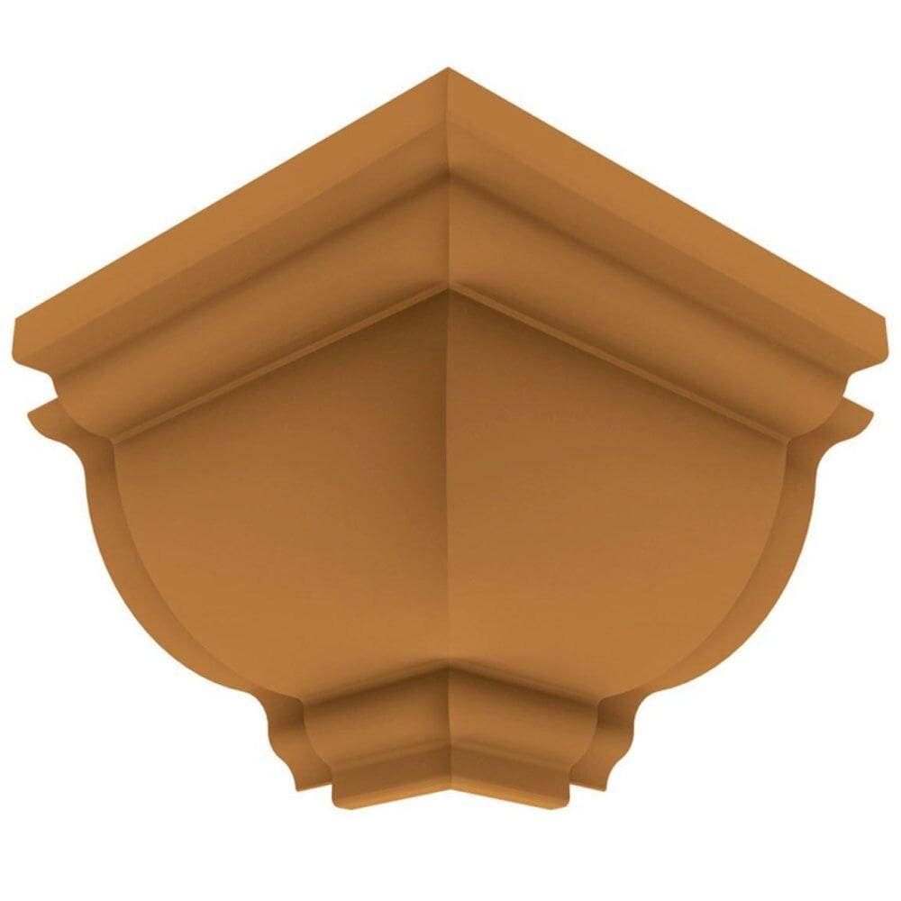 Canto Externo Para Rodaforro PVC Plasbil Premium 4 Peças Cerejeira