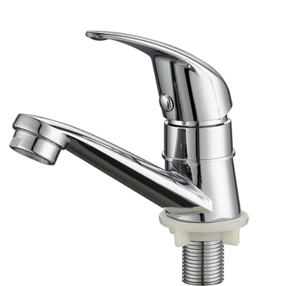 Torneira Metal Lavabo Pia Banheiro Cromada 1/4Volta Luxo