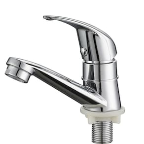 Torneira Metal Lavabo Pia Banheiro Cromada 1/4Volta Luxo