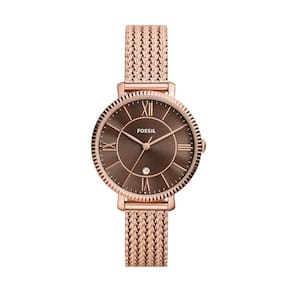 Relógio Fossil Feminino Jacqueline Rosé - Es5322-1jn Es5322-1jn