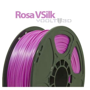 Filamento Impressão 3D Voolt Pla Rosa Silk 1Kg