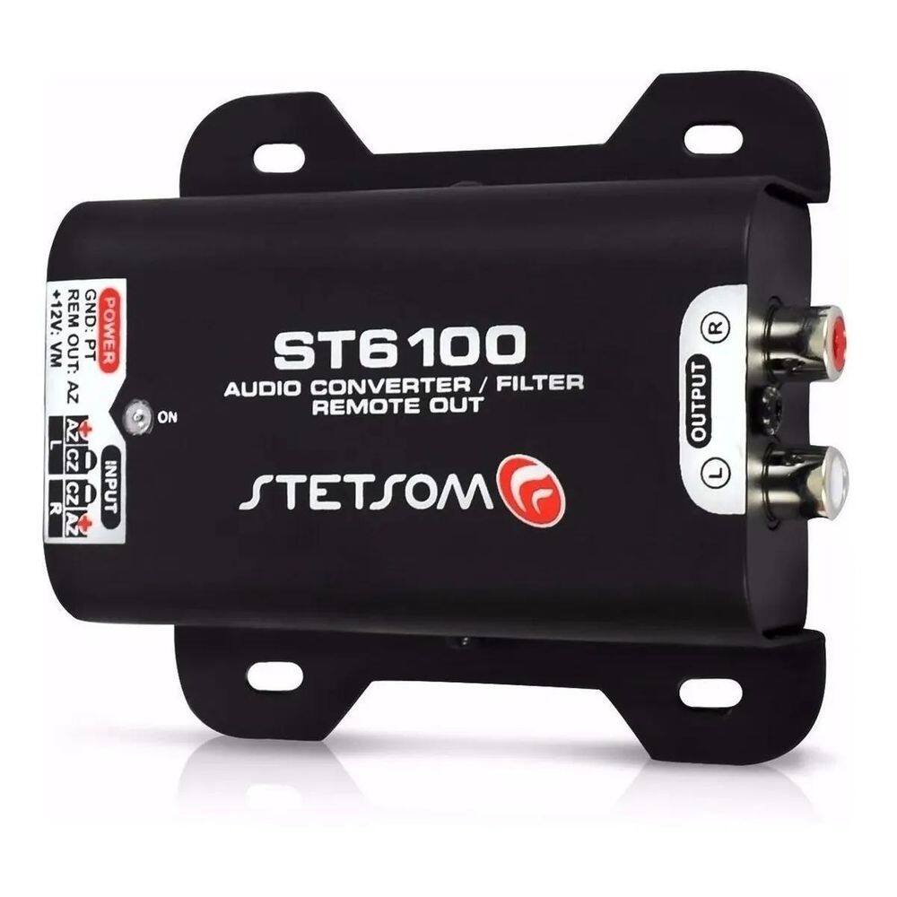 Conversor Adaptador De Fios ST6100 Para RCA Stetsom ST6100
