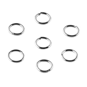 Argola De Prata 0,6Mm Pacote Com 1000 Peças