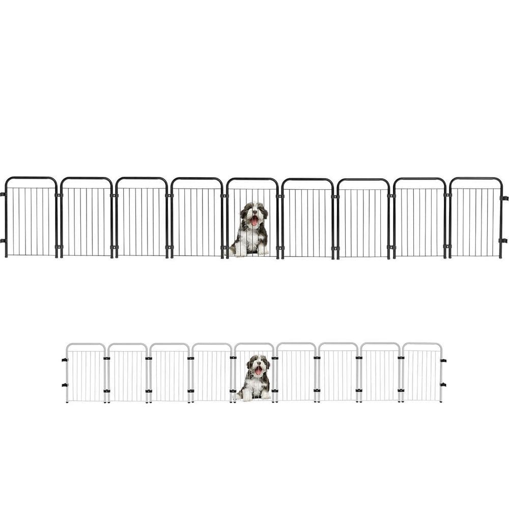 Cercado Caes Pet Cachorro Grade Cerca 9 Módulos 51 Cm Altura