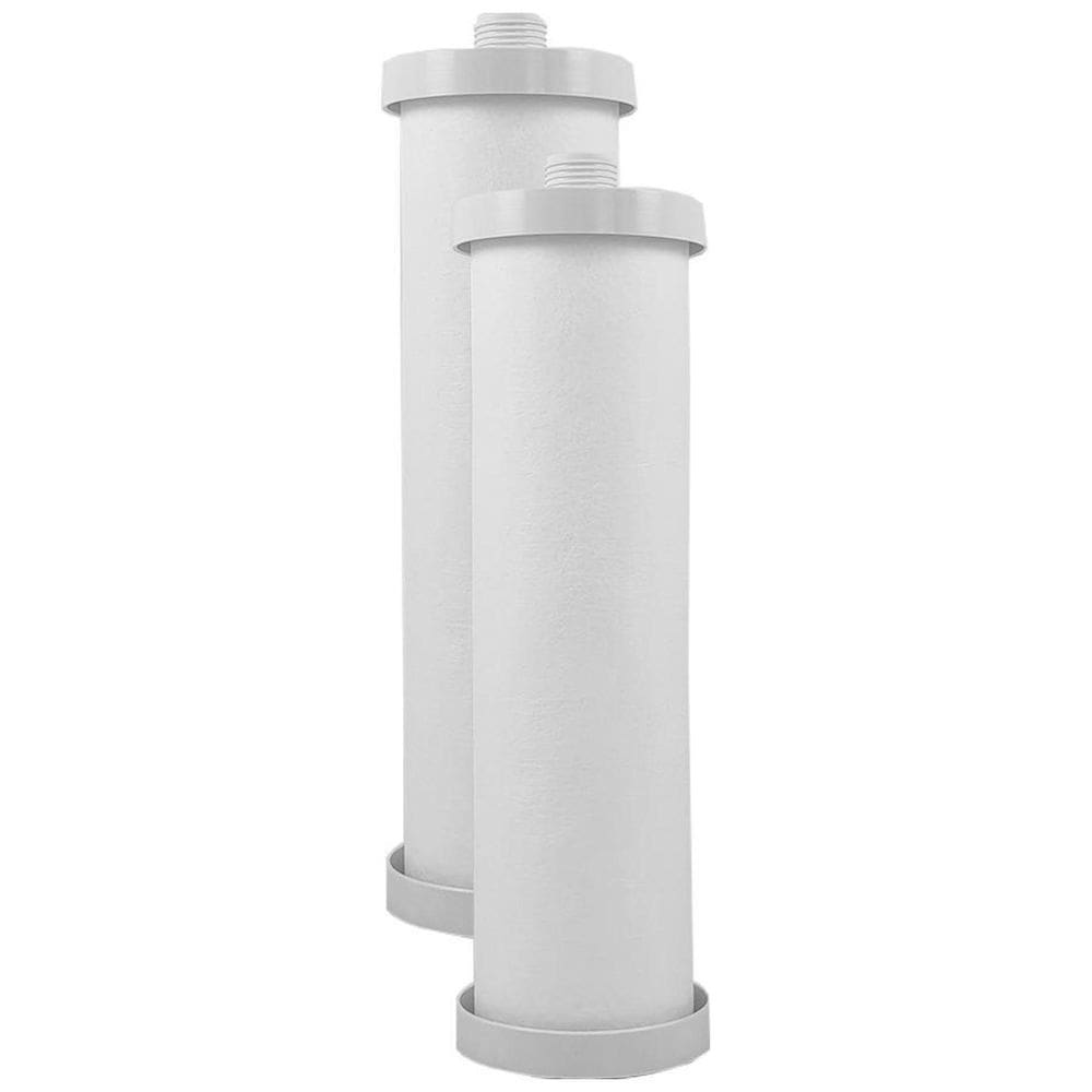 6 Refil Rosca Filtro Branco Acqualimp Fpe-02R Caixa Dágua