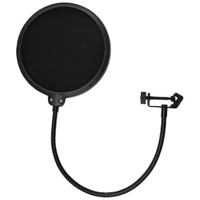 Filtro Pop Flexível para Microfone - Reduz Ruídos