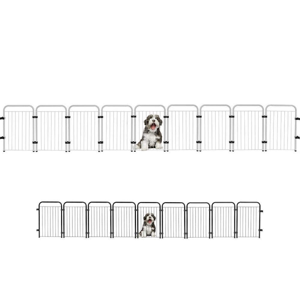 Cercado Caes Pet Cachorro Grade Cerca 9 Módulos 51 Cm Altura