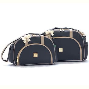 Kit Bolsas Maternidade Bebe Miellu - Prática - G, P Trocador