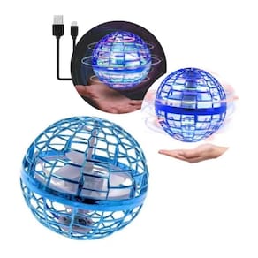 Brinquedo Bola Drone Voadora Sensor Luz Infantil Boomerang