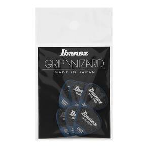 Palheta Ibanez Sand Grip Wizard Média 0.80Mm Azul Com 6Un