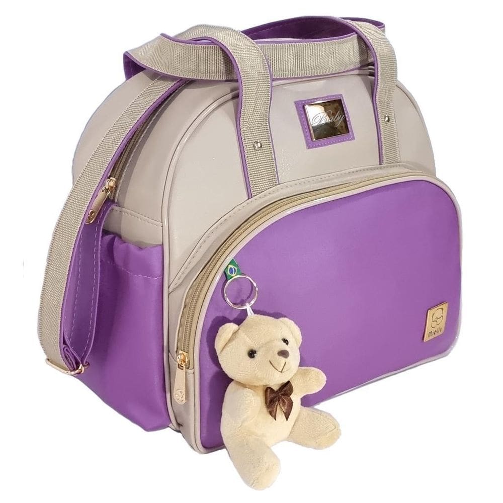 Bolsa Bebe Maternidade Pequena New Elegance Enxoval Miellu