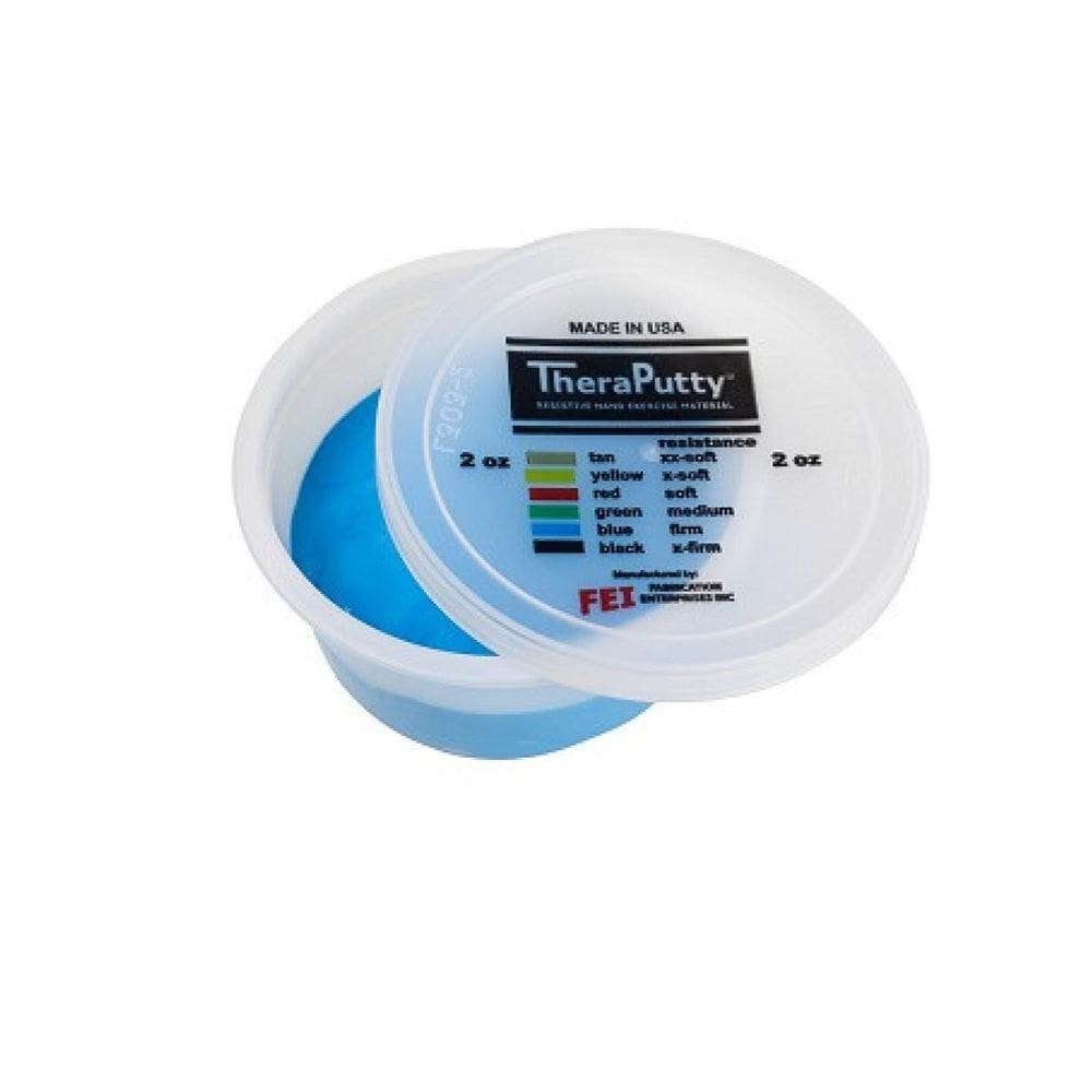 Cando Theraputty Massa Exercício Mãos Tipo Firm Azul 56G