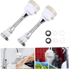 Extensor Torneira Bico 360 Graus E Jato Ajustável Fácil Usar