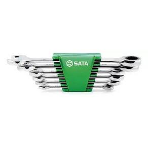 Jogo Chave Combinada Catraca 6Pcs Speedy St09033G Sata