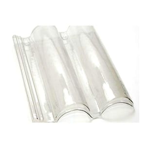 Telha Pet Transparente Tradicao Tegula 291 Kit 12 Telhas