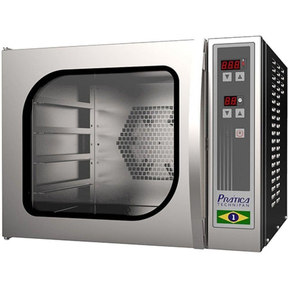 Forno De Convecção Elétrico Sem Vapor C/ 4 Assadeiras