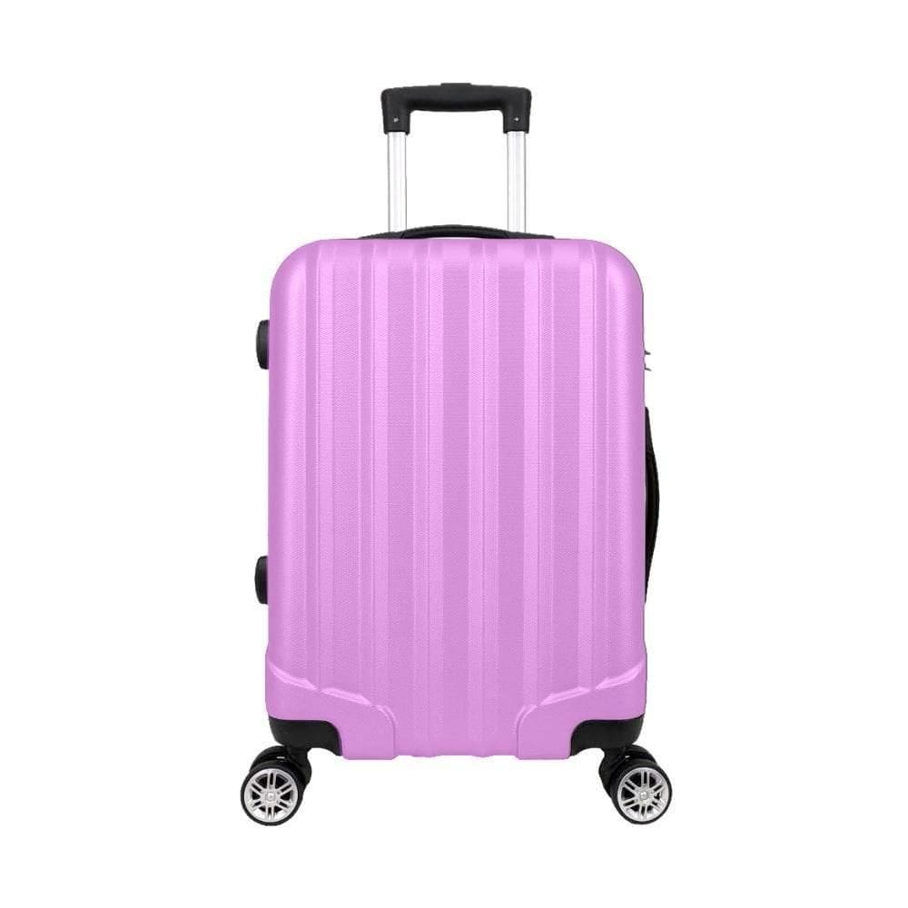 Mala De Bordo Abs 4 Rodas Action Fortt Rosa MAB02-RA