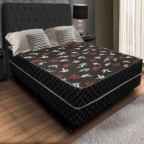 Cama Box Casal Conjugada Ortopédico Premium (10cm)