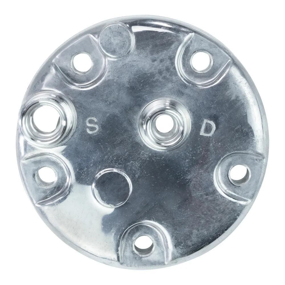 Tampa Traseira Para Compressor Sanden 5H14/5H16   Hrz 8/10