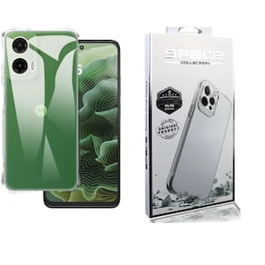 Capa Capinha Space Hybrid Clear Anti-Impacto Compatível Motorola Moto G35