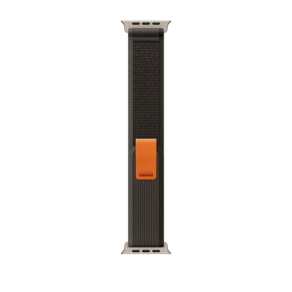 Pulseira Apple Watch 49 mm Loop Trail, cinza/preto - S/M