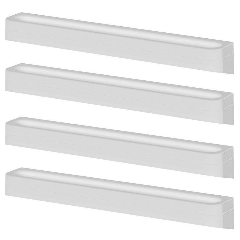 4X Toalheiro Banheiro Porta Toalha De Parede Ou Branco