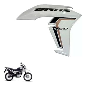 Carenagem Direita Tanque Genuína Honda Bros 160 Branca