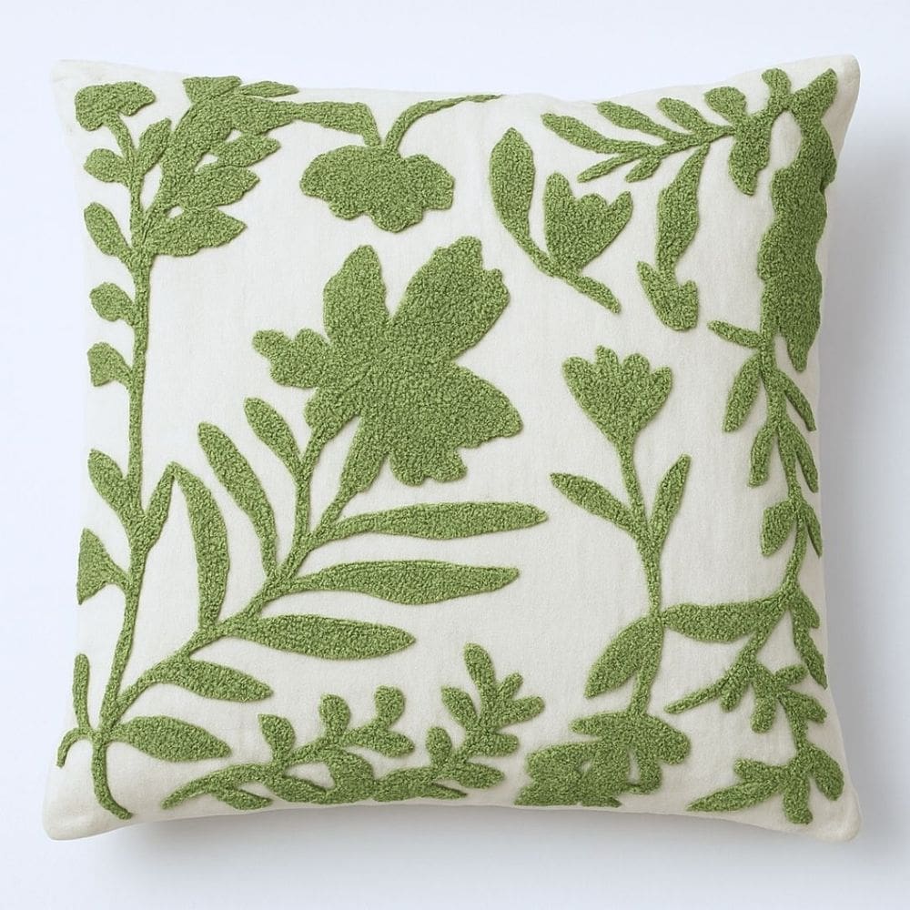 Almofada Decorativa Luxo Garden Felpudo Com Enchimento 42x42cm - Jolitex