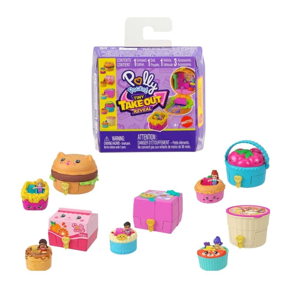 Tiny Takeout Reveal Surpresa - Mattel