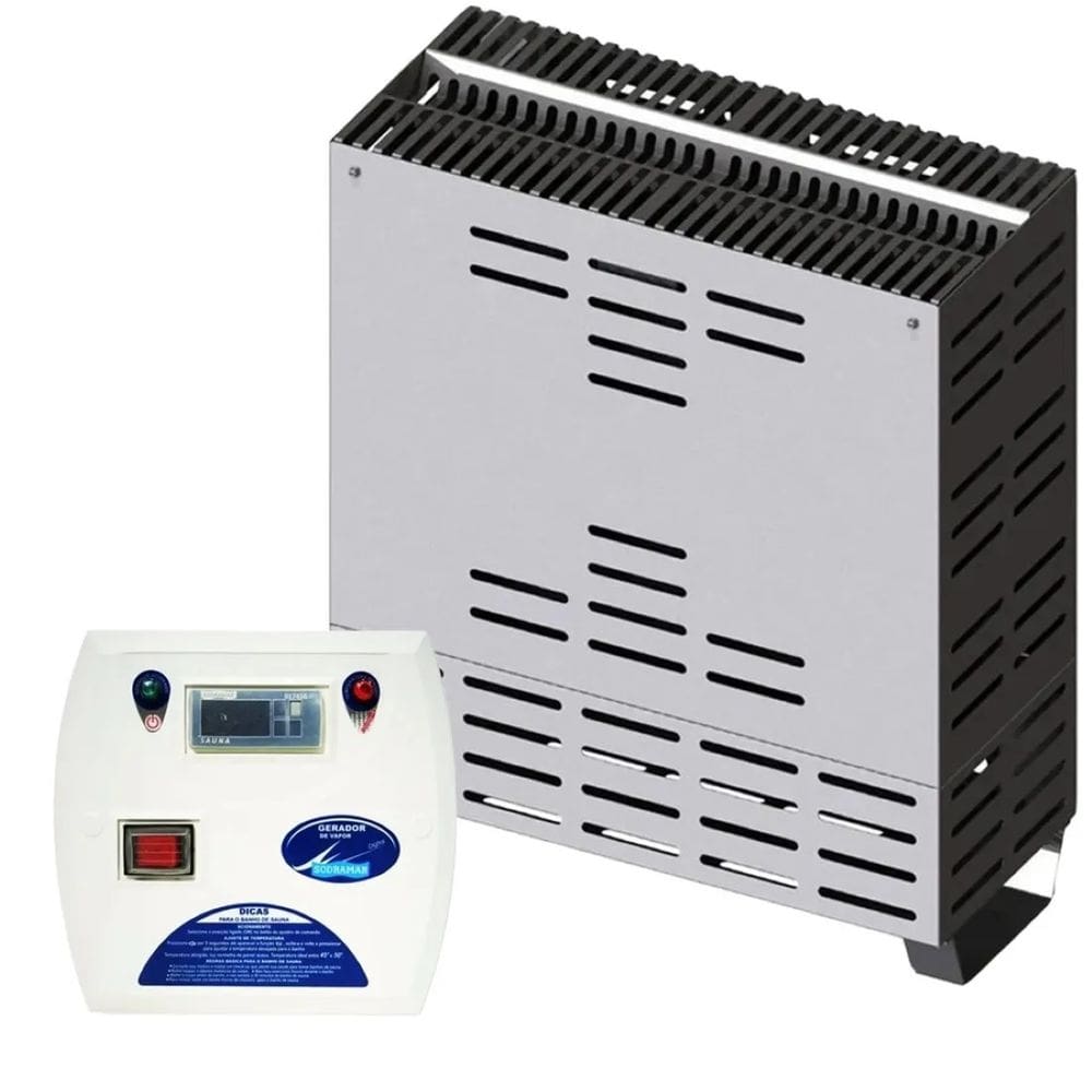 Gerador de calor elétrico 10 kW uso residencial com Quadro Digital