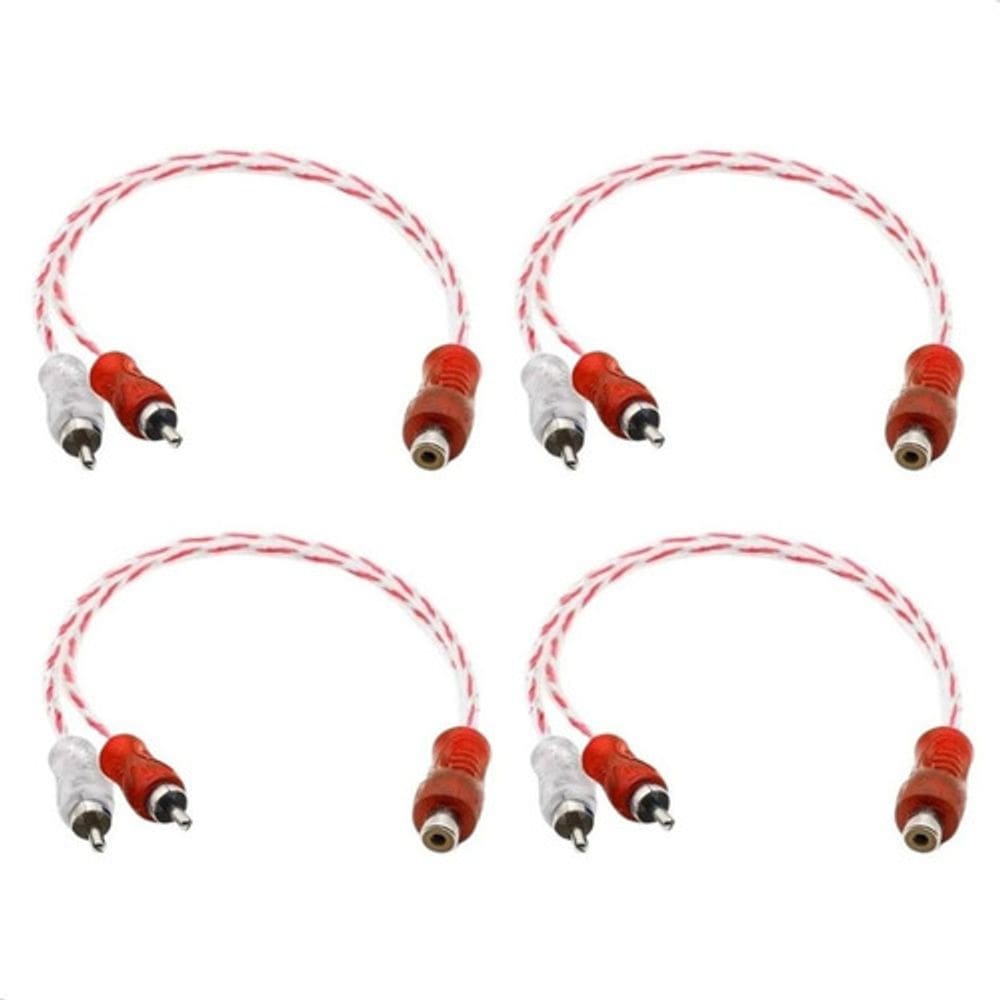 4 Cabo Y 1 Femea E 2 Machos Verm Prata Injetado Techone 4mm
