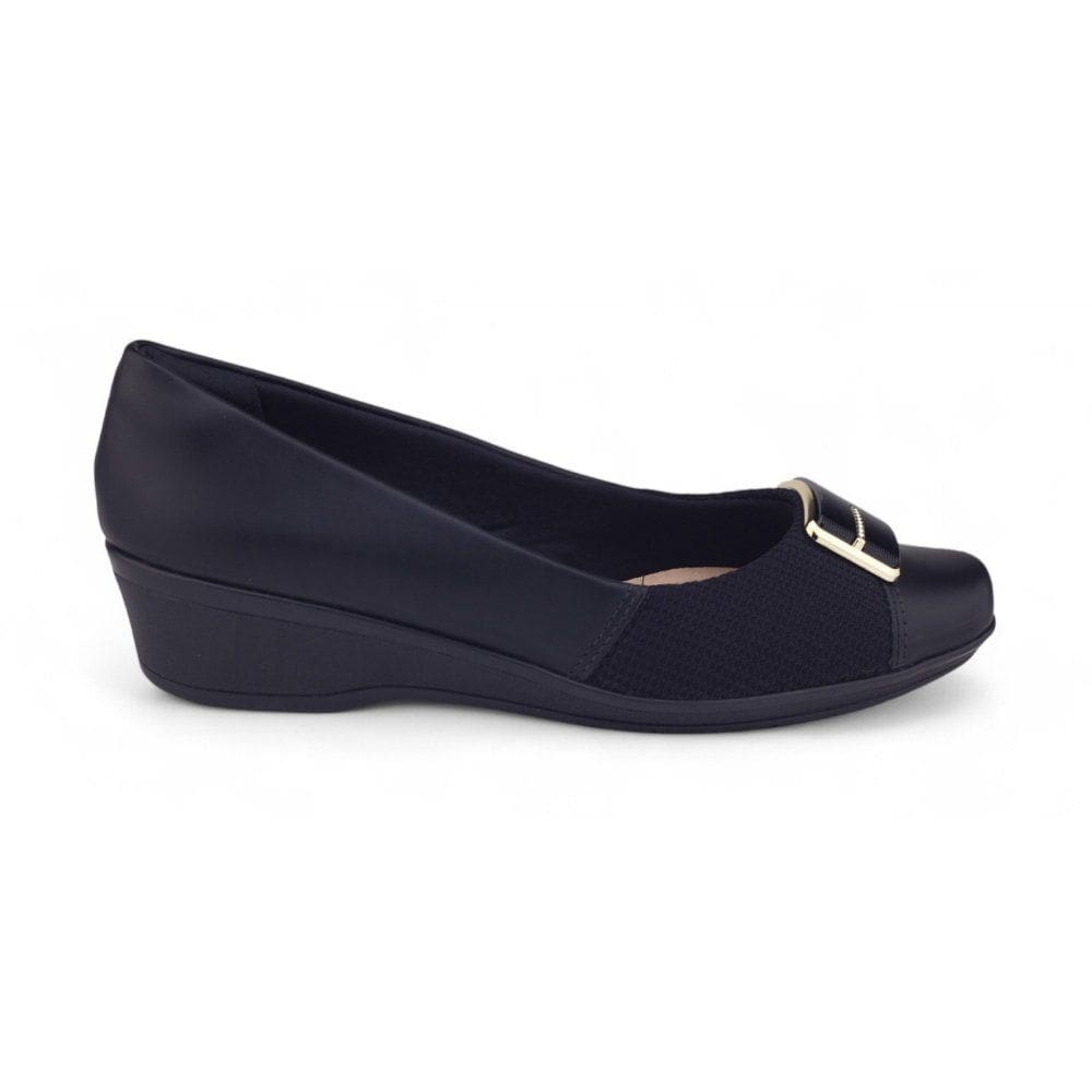 Sapato Anabela Comfortflex 25-94301 Casual