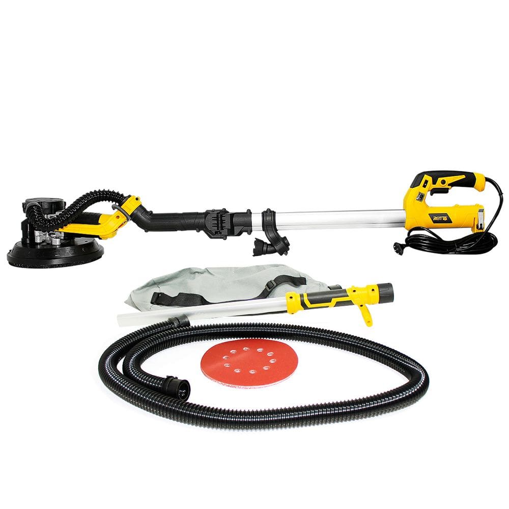 Lixadeira Parede e Teto 110V Telescópica Elétrica 900W Saco Coletor Profissional Rotta 376 2255