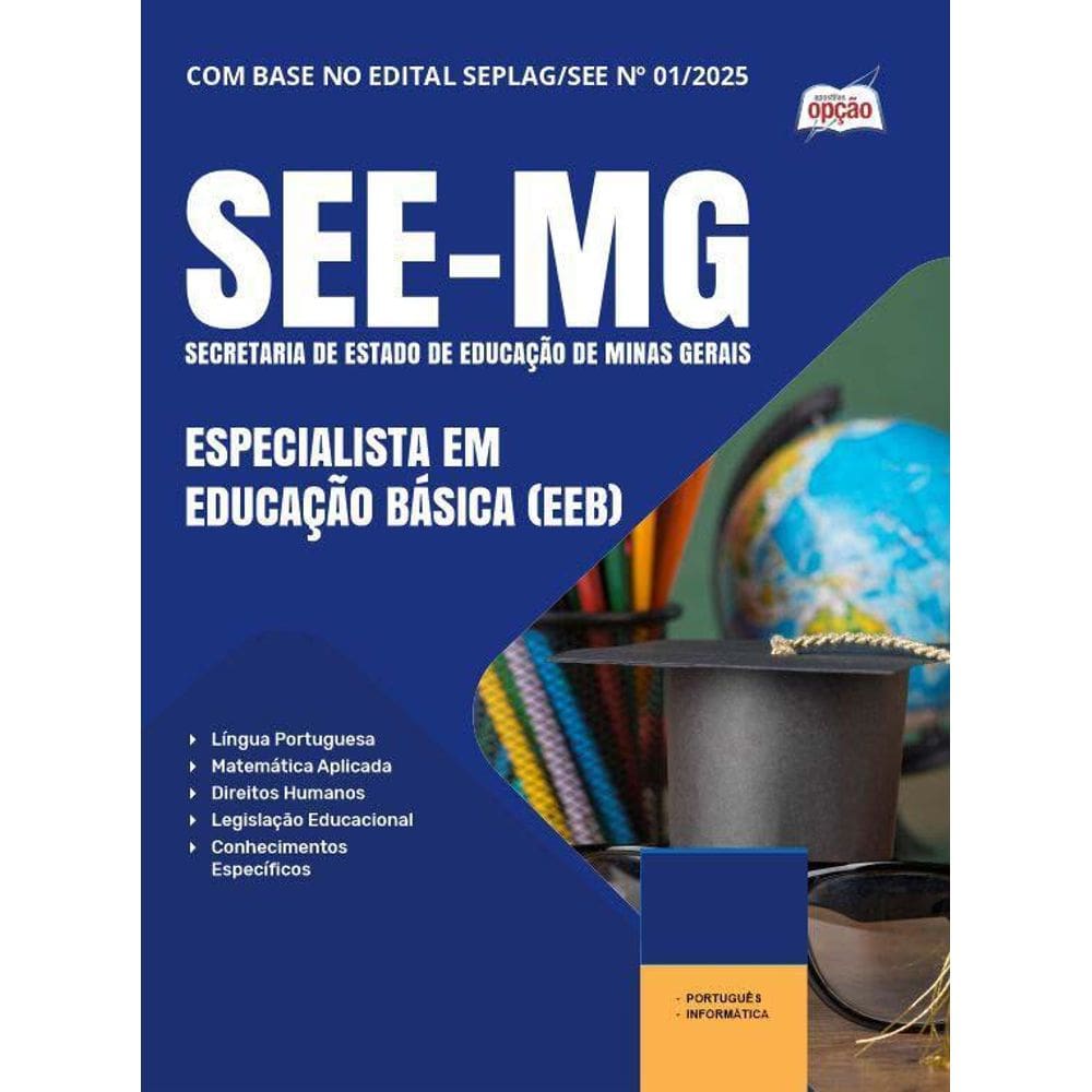 Apostila See Mg 2025 Especialista Em Educação Básica Eeb