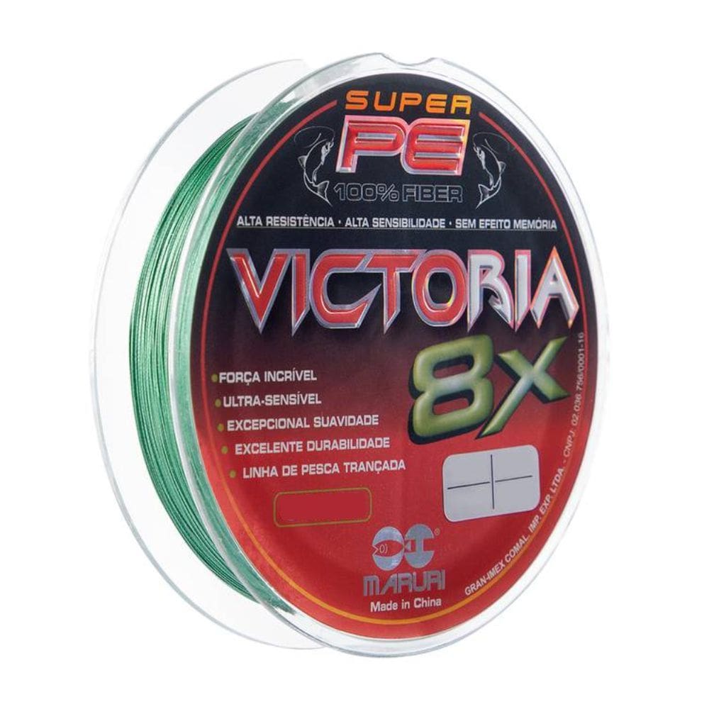 Linha Multifilamento Maruri Victoria 8x 0,27mm 30lbs 150m Verde