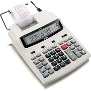 Calculadora Com Bobina 12 Digitos, Impressão Bicolor E...