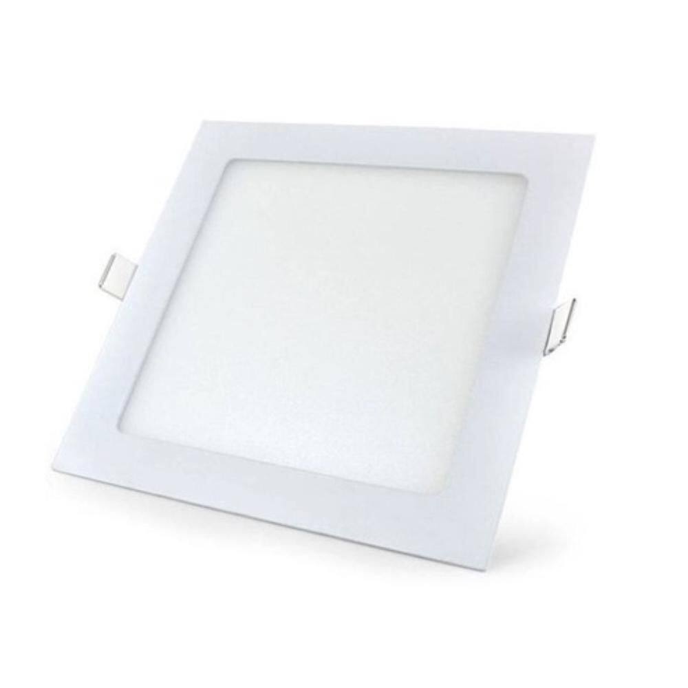 Painel Led Quadrado Embutir Taschibra Autovolt 24W 6500K