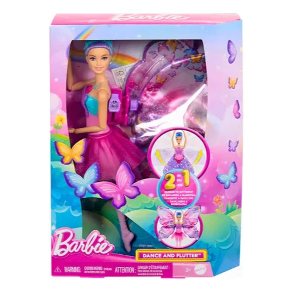 Hxj10 Barbie Fantasia Boneca Bailarina Borboleta