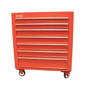 Carrinho Ferramentas 7Gavetas Laranja Rll-329L Rotterman