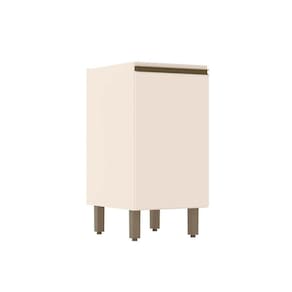 Balcão de Cozinha Connect c/ 1 Porta s/Tampo 40x52x81cm Off White - Henn