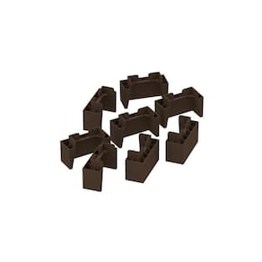 Multiuso de Cozinha Kit c/ 8 Pés PVC p/ Balcão de Castanho - Henn