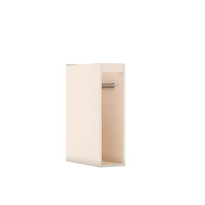 Balcão de Cozinha Connect c/ Porta Toalha s/Tampo 20x67cm Off White - Henn