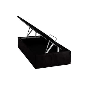 Cama Box Baú Solteiro Physical Tecido Nero (88x188x25) - Ortobom